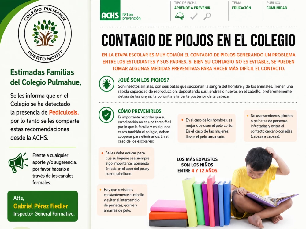 Comunicado de Pediculosis