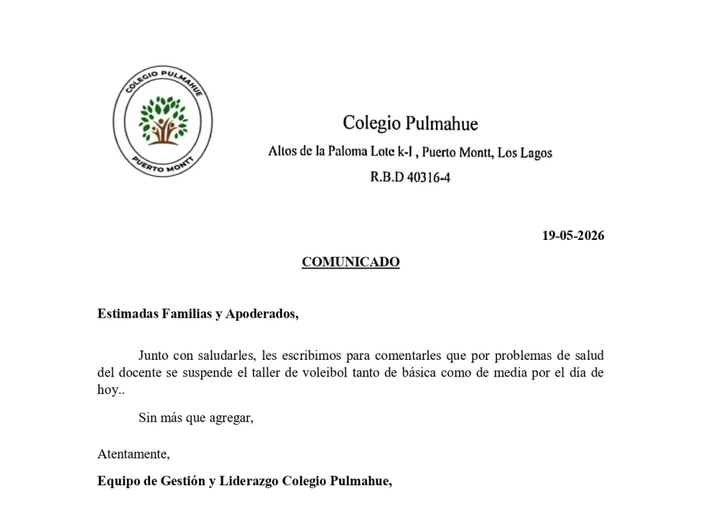 Comunicado Oficial 19-05-2026