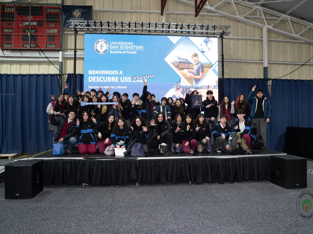 Estudiantes de 4° Medio participaron en la Feria de Orientación Vocacional e Inmersión "Descubre USS"