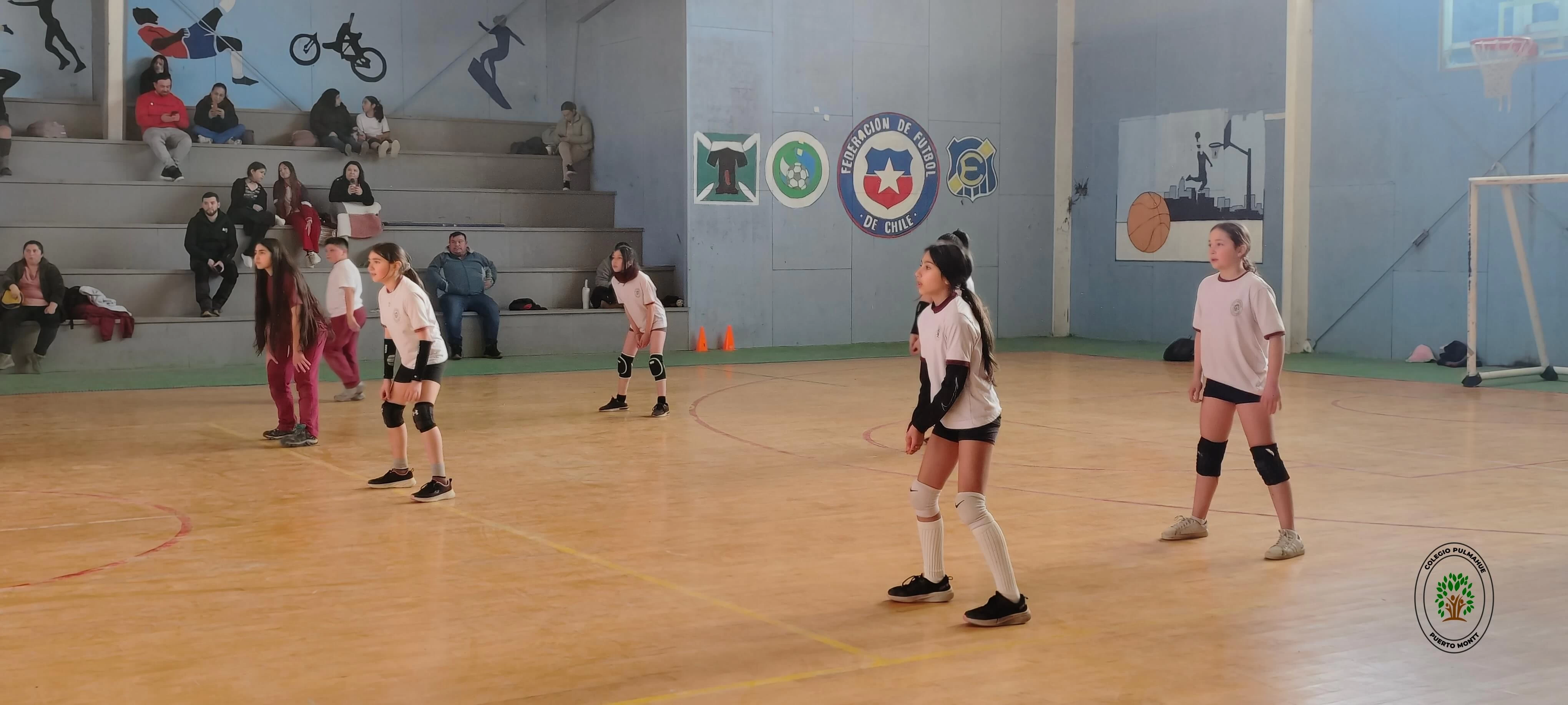 Imagen de la noticia: ¡Gran encuentro deportivo de nuestra Selección Mini de Voleibol Damas!