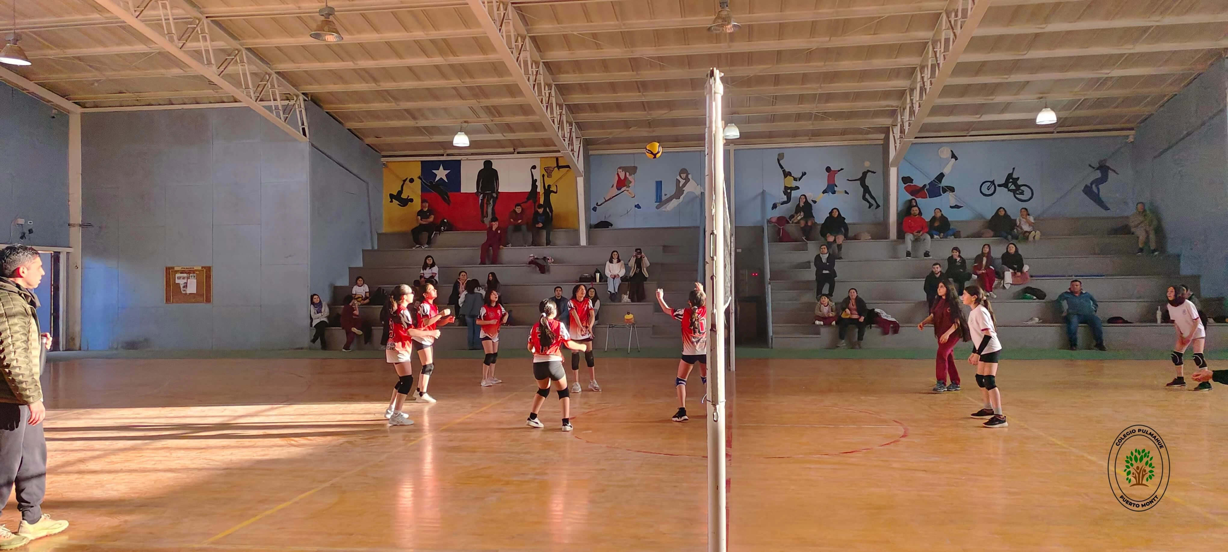 Imagen de la noticia: ¡Gran encuentro deportivo de nuestra Selección Mini de Voleibol Damas!
